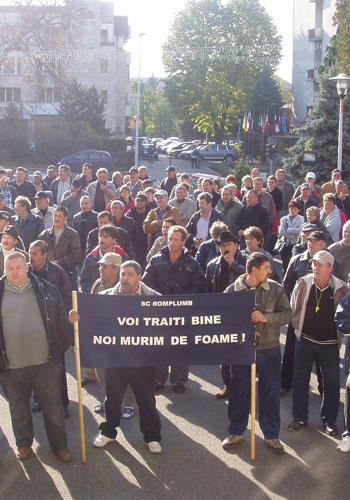 Protest Romplumb (c) eMM.ro